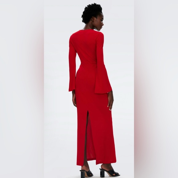 DIANE VON FURSTENBERG Lauren Dress in Red - Picture 3 of 15